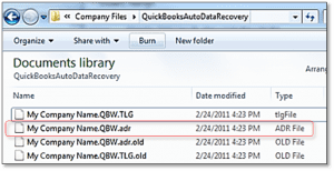 auto data recovery quickbooks desktop