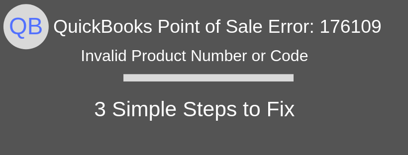 QuickBooks error 176109
