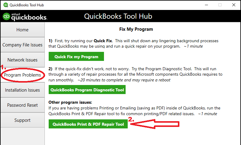 Quickbooks reinstall pdf converter