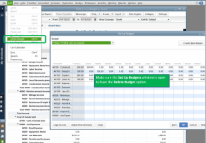 quickbooks personal budget quickbooks personal budget