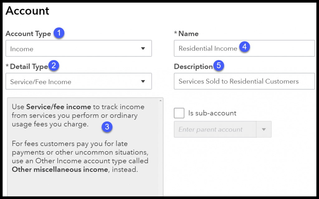 how to set up chart of accounts in quickbooks desktop 2020