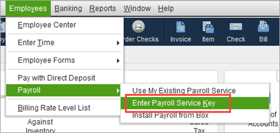 quickbooks payroll service key generator