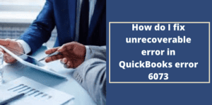 Quickbooks Error 6073