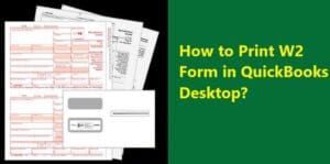 Reprint W2 Forms In Quickbooks