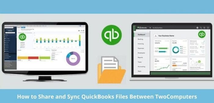How do I sync Quickbooks between two computers?