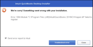 Quickbooks Installation Errors
