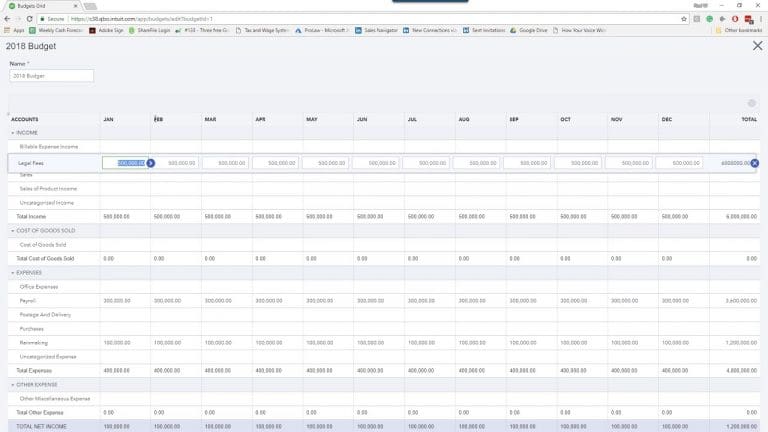 how to delete a budget in quickbooks to create a new one for the same time period?