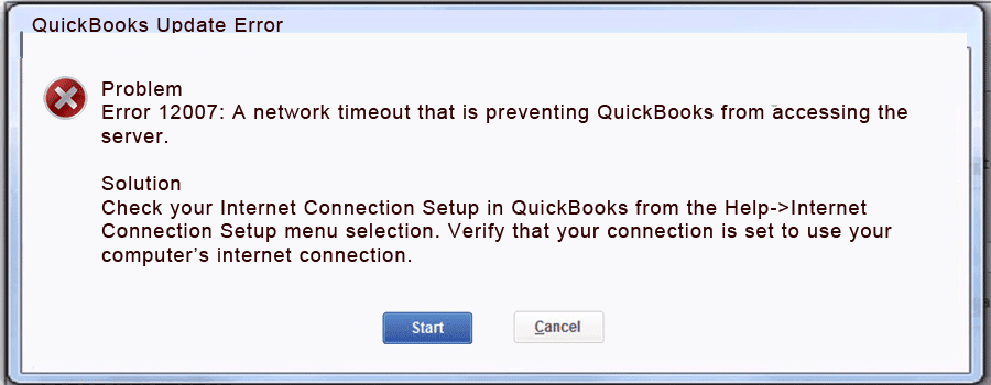 Factors Leading To QuickBooks Update Error