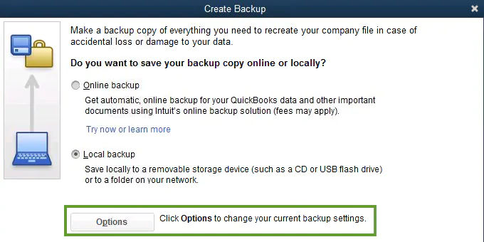 Restore Backup For A QuickBooks Portable File