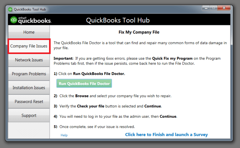 QuickBooks File Doctor-QuickBooks Error 6000 and 301