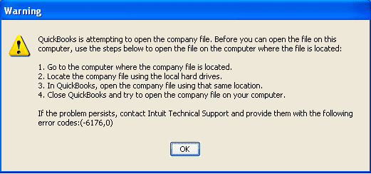 Fix QuickBooks Error 6176