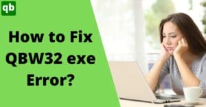 Fix QBW32 exe Error