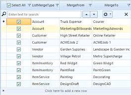 Unify QuickBooks Items