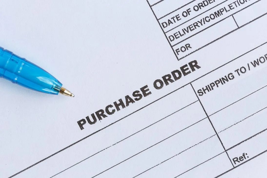 Open Purchase Order List report