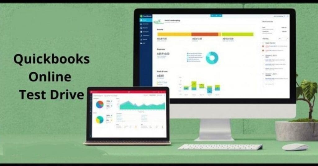 QuickBooks online test Drive