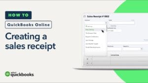 What Is A Sales Receipt In QuickBooks