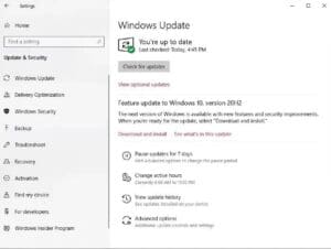 Update Windows To The Latest Version