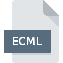 A file with the .ecml extension is produced by QBs