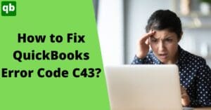QuickBooks error code c43