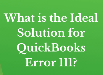 QuickBooks Error Code Skipped 111