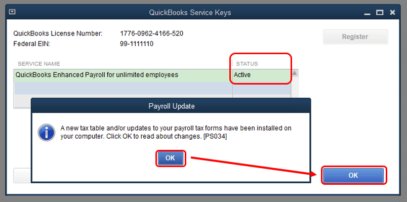 QuickBooks Error PS034 
