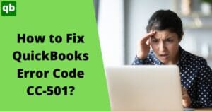 QuickBooks error code CC-501