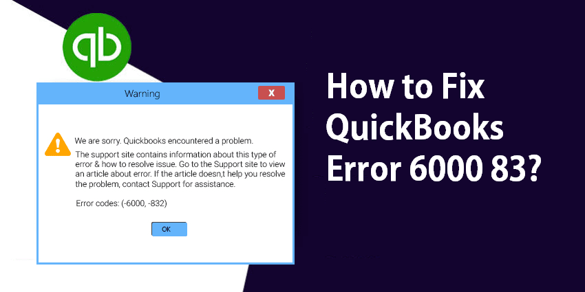 fix quickbooks error 83