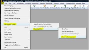 How To Remove QuickBooks Accountant Copy Restrictions?