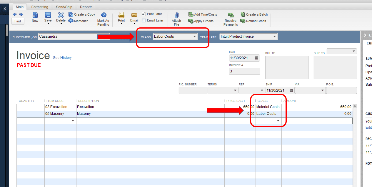 How to Include Classes in QuickBooks