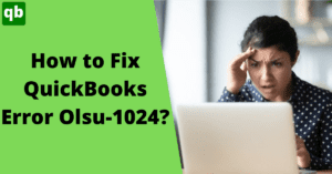 Quickbooks error olsu 1024