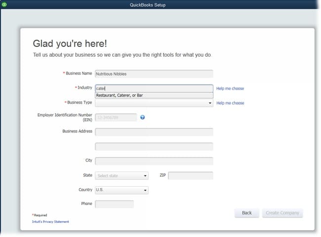 How To Set Up A New Company In QuickBooks Via Express Start: