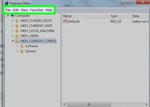 Resolve the Window Registries