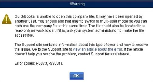 Reasons QuickBooks Won't Open Company File