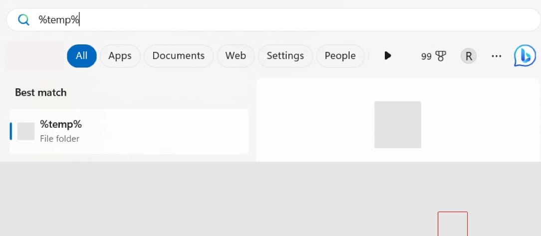 Edit Temporary Folder Permissions