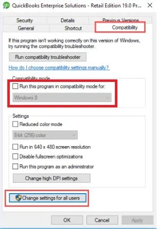Troubleshoot the compatibility issues with QuickBooks