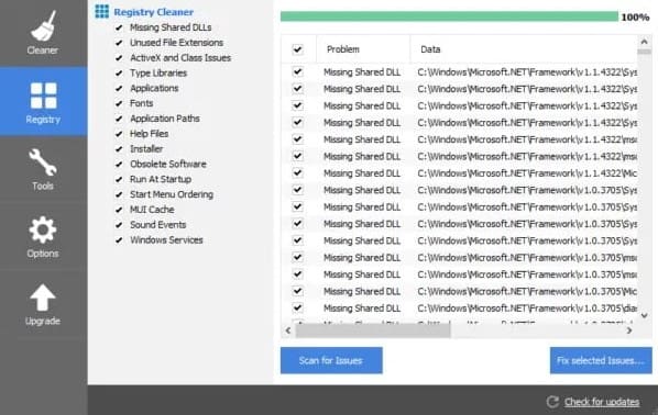 Registry Files Repairing