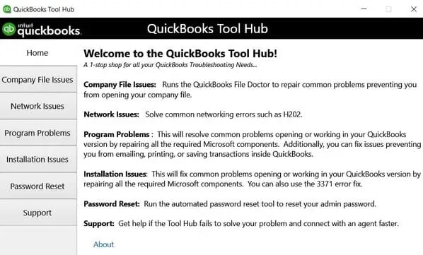 Use QuickBooks Tool Hub